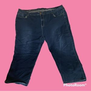 Avenue straight leg jean